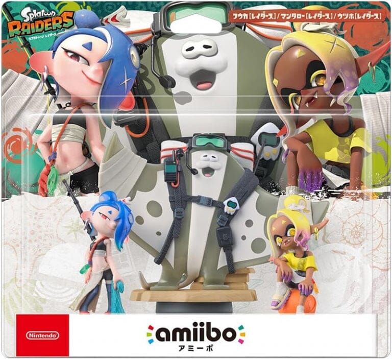 amiibo - Shiver, Frye, Big Man (Raiders) Surimi Alliance Set