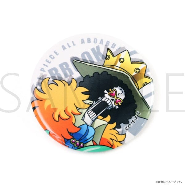 Brook Can Badge ALL ABOARD！- ONE PIECE | Authentic Japanese ONE