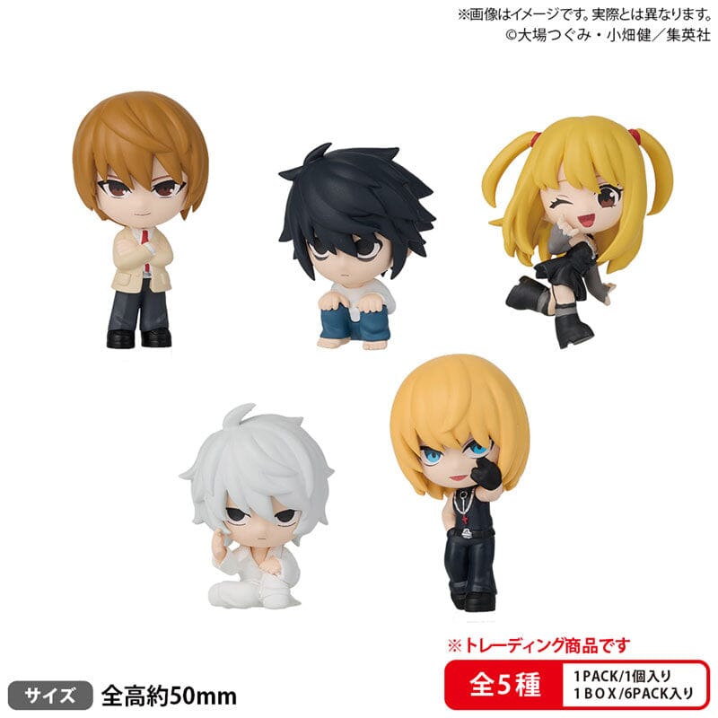 BUSHIROAD THE BOX Collection Figure Rich - Death Note (6Pcs/BOX