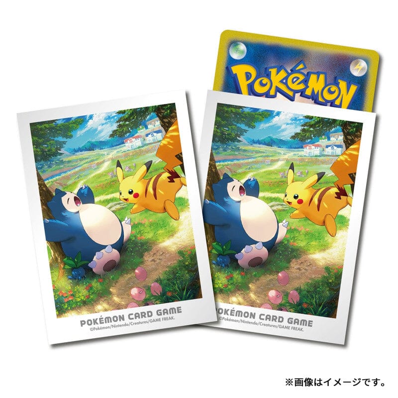 thumbnail image 2 of Van Gogh Snorlax Individual Card Sleeve - Pokemon Center Original (Near Mint+) 2 of 6