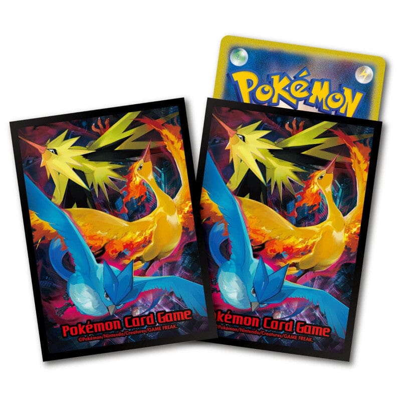 アモン 箔押し セット Card Sleeves Moltres & Zapdos & Articuno - Pokémon Card Game
