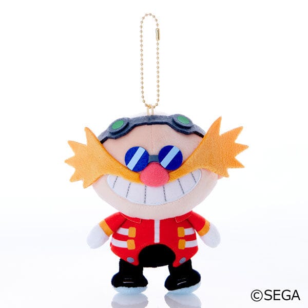 Dr. Eggman Mascot Plush Keychain - SONIC＆FRIENDS | Authentic