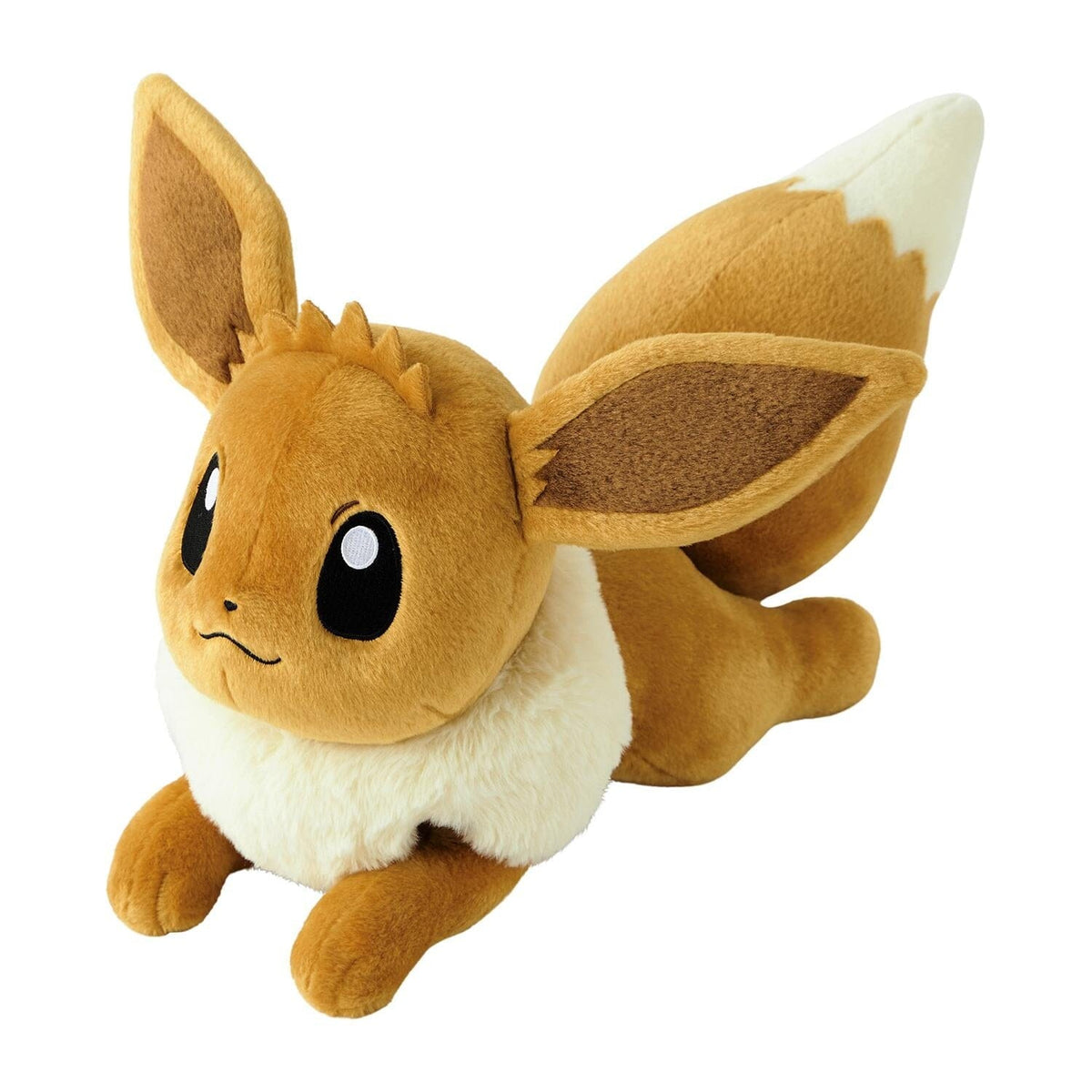 Eevee Life-size Nesoberi Plush | Authentic Japanese Pokémon Plush