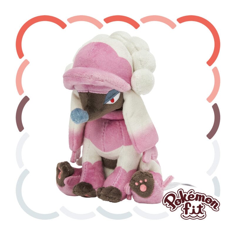 Furfrou (Matron Trim) Plush Pokémon fit | Authentic Japanese