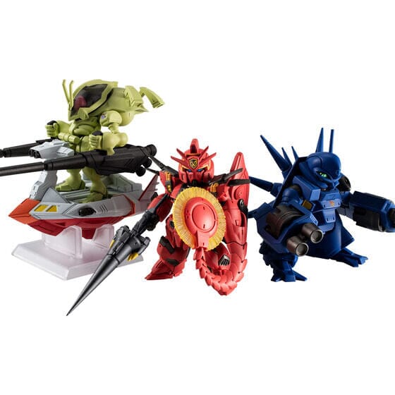 FW GUNDAM CONVERGE CORE A Team Set - Mobile Suit Crossbone