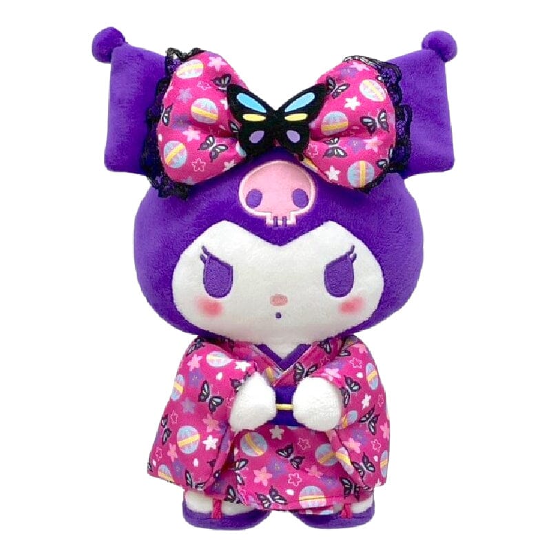 Kuromi Plush (S) Butterfly Kimono - Sanrio Characters | Authentic