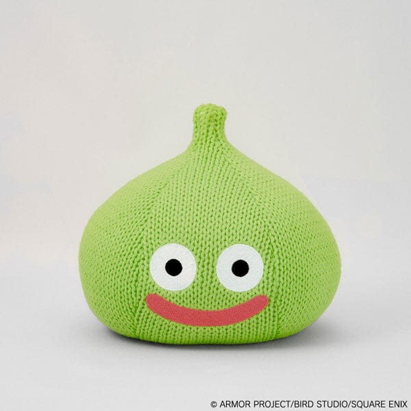 Lime Slime Plush Amigurumi Dragon Quest Smile Slime | Authentic
