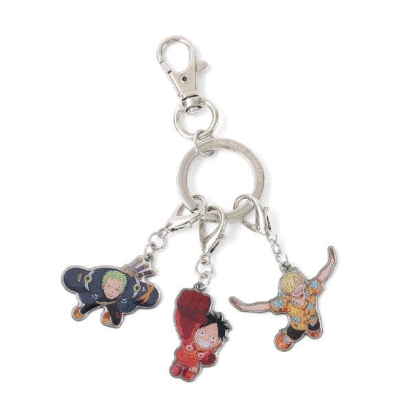 ONE PIECE カンバッジキーホルダー ONE PIECE(ワンピース)の『ONE PIECE』缶バッジ＆特製ホルダー