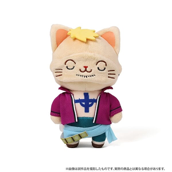 Marco withCAT Mascot Plush Keychain (With Eye Mask) - ONE PIECE