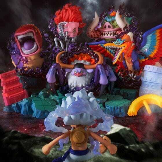 Monkey D. Luffy VS Gorōsei Figure PREMIUM World Collectible - ONE