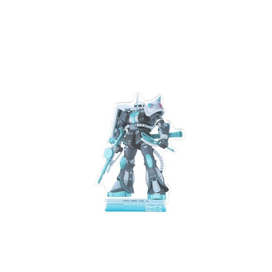 MS-06S Zaku II (Miku Ver.) Acrylic Stand Standard Size - Gundam