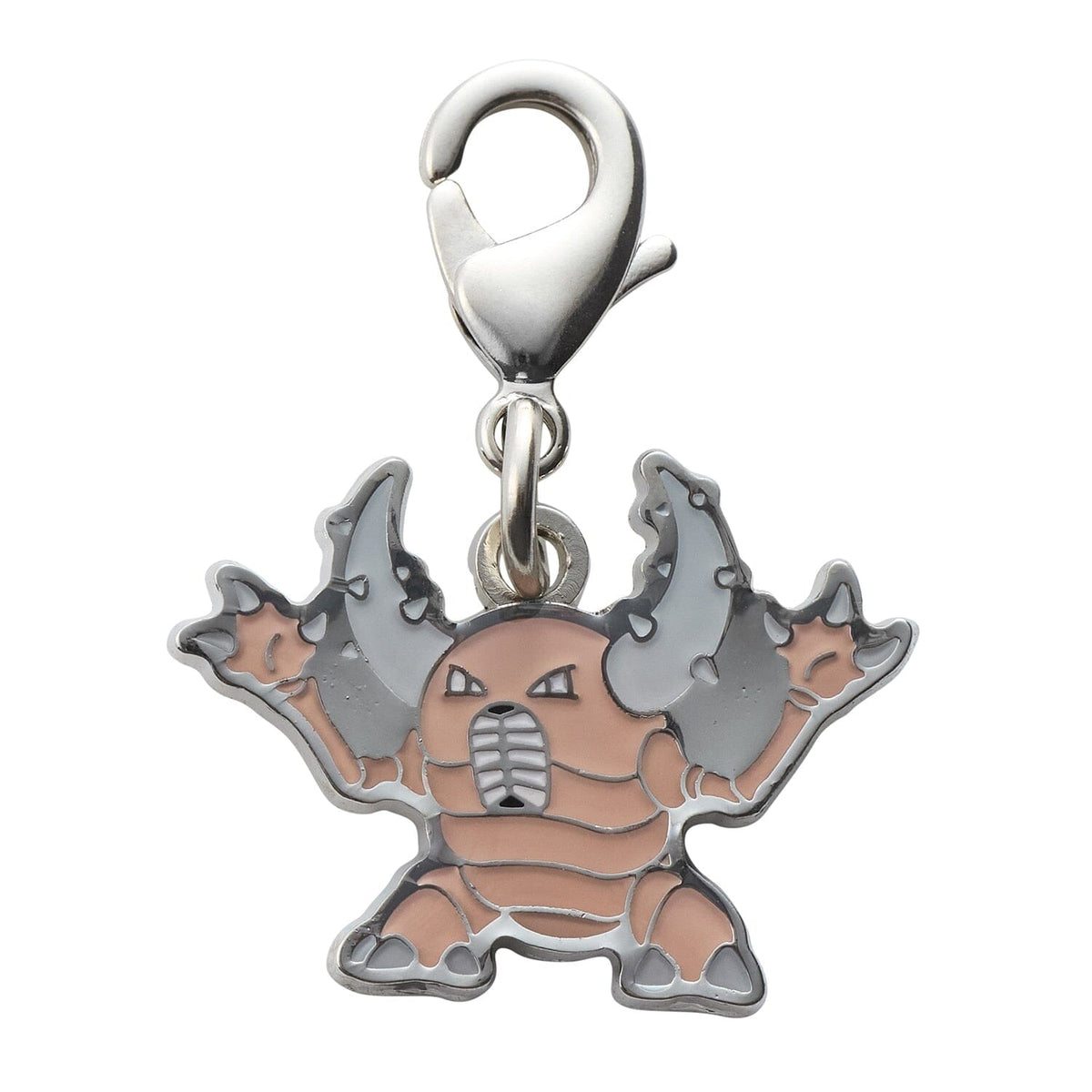 Pinsir - National Pokédex Metal Charm Keychain #127 | Authentic