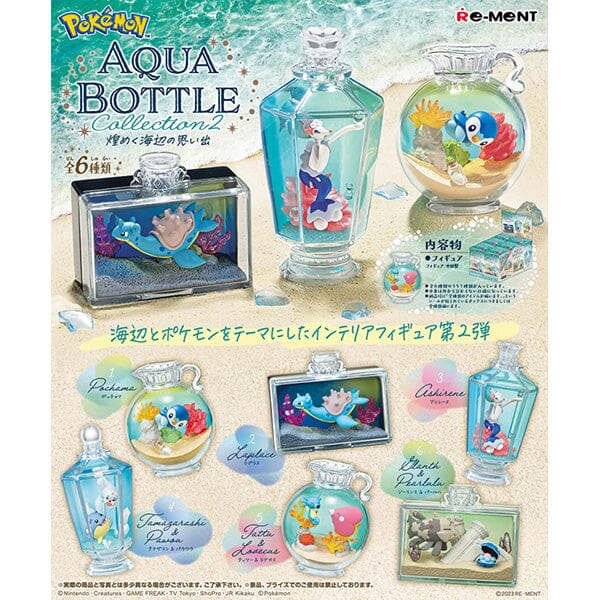 Figure　Bottle　Figure　from　RE-MENT　(1　Pokémon　Sparkling　Seaside　Authentic　Japan　Japanese　Memories　Japan　Aqua　Pokémon　Worldwide　delivery　Collection　Ichiba　Pcs)　–