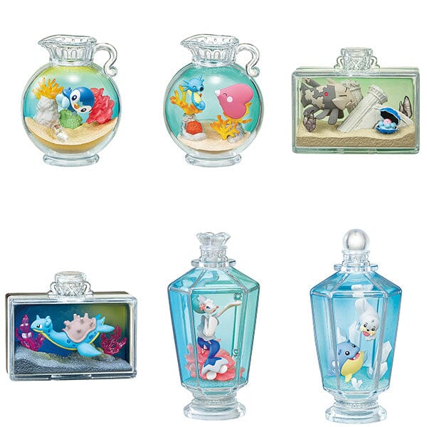 Pokémon Aqua Bottle Collection 2 Figure - Sparkling Seaside Memories (Box) Re-Ment | Authentic Japanese Pokémon Figure | Worldwide Delivery from Japan