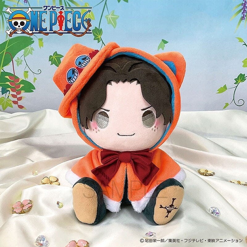 Portgas D. Ace Chibi Plush (Kemopon) - ONE PIECE | Authentic