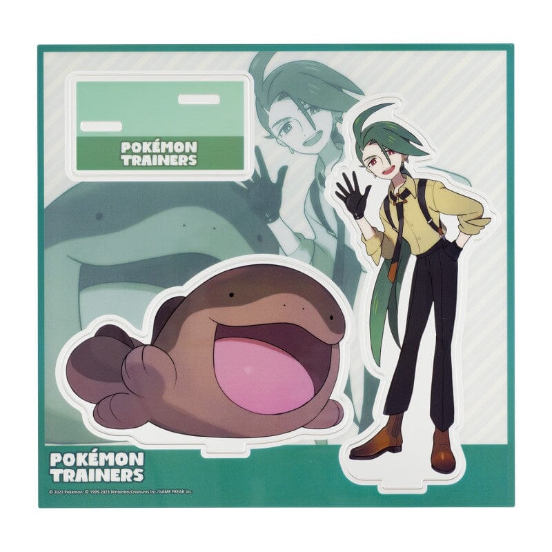 Rika & Clodsire Acrylic Stand - POKÉMON TRAINERS | Authentic
