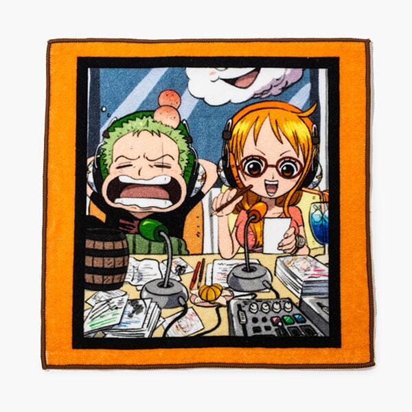 Roronoa Zoro & Nami Hand Towel - Mugiwara Space - ONE PIECE