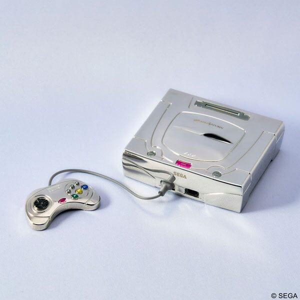 Sega Saturn (White) Bright Arts Gallery Figure - SEGA Hardware