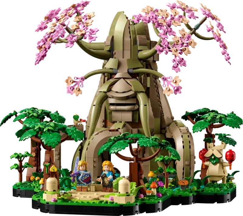 kao品 The Great Deku Tree Lego 2in1 Set (Ocarina of Time/Breath of the