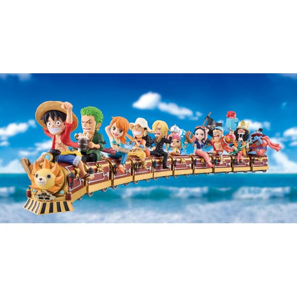 CAPTAIN USOPPと船の仲間セット Usopp World Collectible Figure Mugiwara Store ALL ABOARD！- ONE