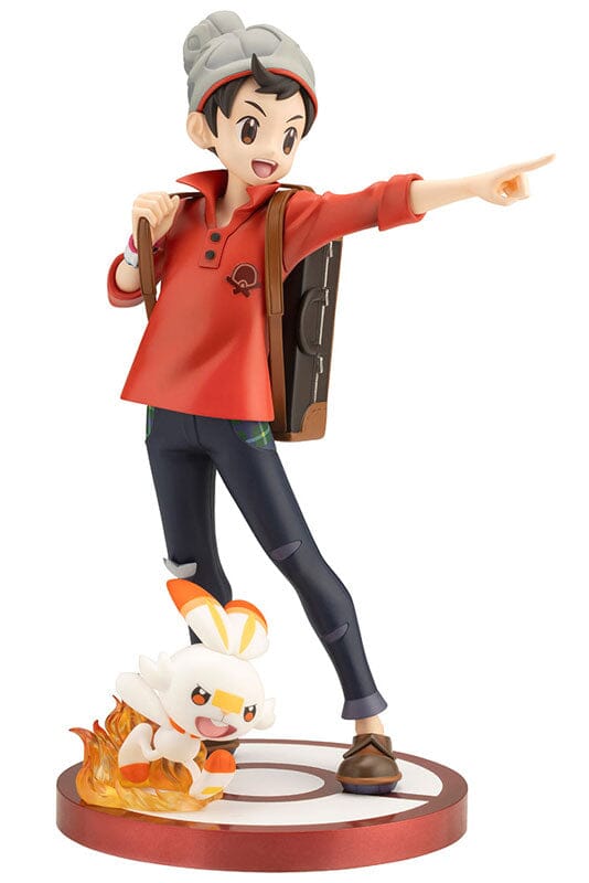 Victor with Scorbunny ARTFX J 1/8 Figure Pokémon Series