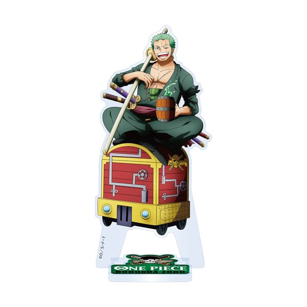 Zoro Acrylic Stand ALL ABOARD！- ONE PIECE | Authentic Japanese