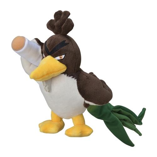 Galarian Farfetch'd Mascot Plush Keychain Story Of The Farfetch'd Leek Trio, Authentic Japanese Pokémon Keychain