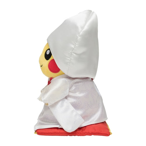 Pikachu Wedding: Wedding Dress Pikachu (Female) Plush - 8 In.