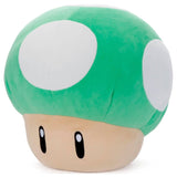 1-Up Mushroom Plush Cushion Mocchi-Mocchi-GameStyle - Super Mario - Authentic Japanese Takara Tomy Plush 