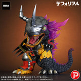 WarGreymon DefoReal Figure -G Erosion Mode- Digimon x Godzilla 70th Edition Anniversary