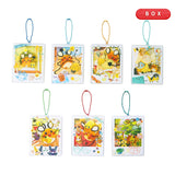 2-Layer Acrylic Charm Collection "Give Me Electricity!" (7Pcs/BOX) - Authentic Japanese Pokémon Center Keychain 