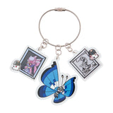 3-Piece Acrylic Keychain Lumiose Museum "An Elegant Day in Lumiose" - Authentic Japanese Pokémon Center Merch 
