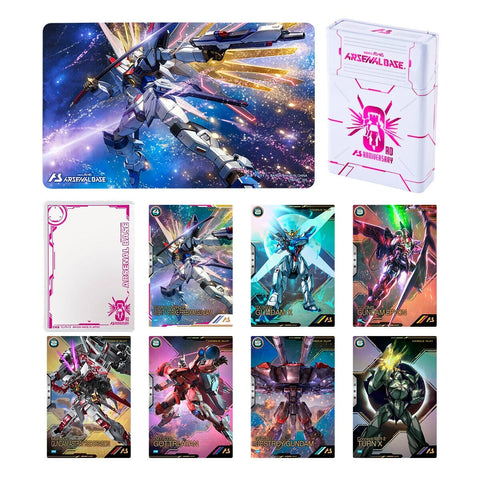 3rd Anniversary Set - Mobile Suit Gundam: Arsenal Base - Authentic Japanese Bandai Namco TCG Set 