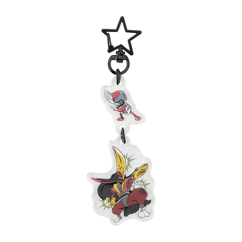 Pawniard & Bisharp Double Acrylic Keychain - SECRET of MIGHT