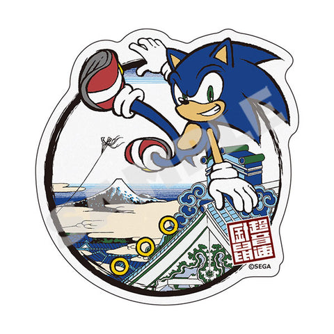 Sonic Sticker "Asakusa Rooftop Scenery" - Japanese Sonic