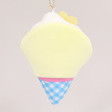 Banana Cream Crêpe Bepo Mascot Plush Keychain - SANJI no OYATSU