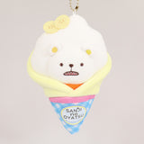 Banana Cream Crêpe Bepo Mascot Plush Keychain - SANJI no OYATSU