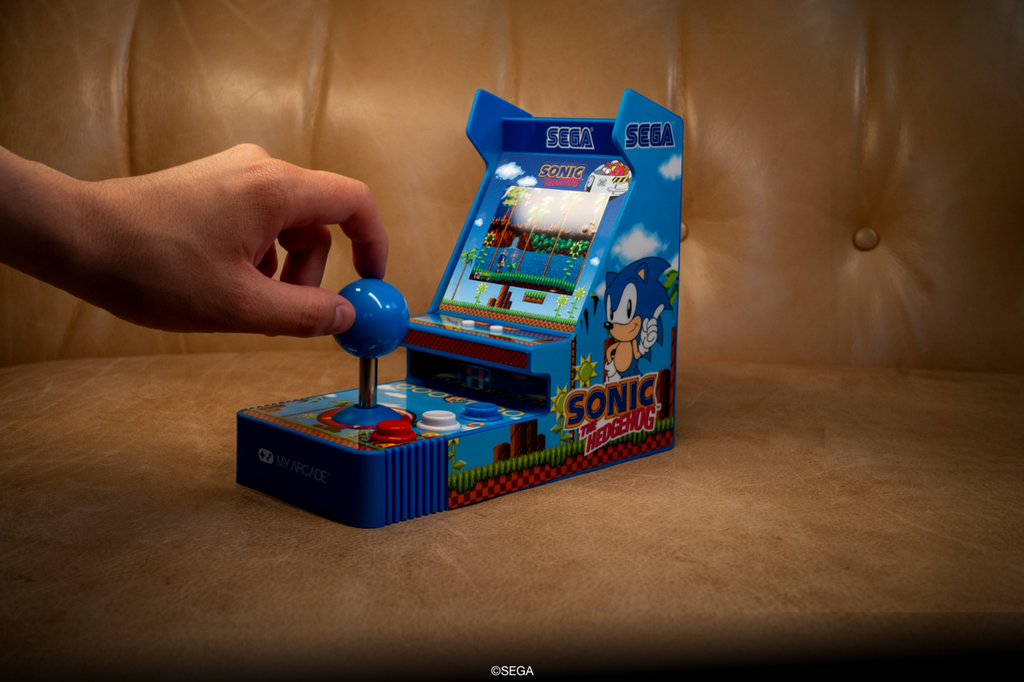 Sonic the Hedgehog Joystick Player Portable Retro Arcade (2 games in 1 ...