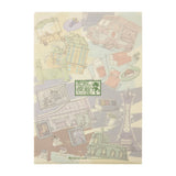 A4 Clear File "An Elegant Day in Lumiose" - Authentic Japanese Pokémon Center Merch 