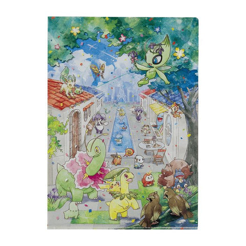 A4 Clear File - Celebis Celebration - Authentic Japanese Pokémon Center File Folder 