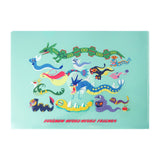 A4 Clear File POKÉMON NYORO NYORO FRIENDS - Authentic Japanese Pokémon Center File Folder 