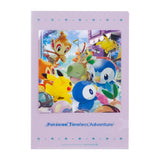 A4 Clear File Pokémon Timeless Adventure Sinnoh - Authentic Japanese Pokémon Center File Folder 