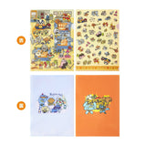A4 Clear File (Set of 2) Intensive Training - Authentic Japanese Pokémon Center File Folder 