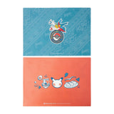 A4 Clear File (Set of 2) Pokémon Center Fukuoka R - Authentic Japanese Pokémon Center File Folder 