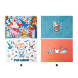 A4 Clear File (Set of 2) Pokémon Center Fukuoka R - Authentic Japanese Pokémon Center File Folder 