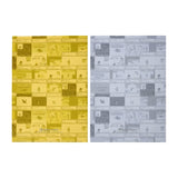 A4 Clear File (Set of 2) - Pokémon Gold and Silver 25th Anniversary - Authentic Japanese Pokémon Center Office Accessory (plastic) 