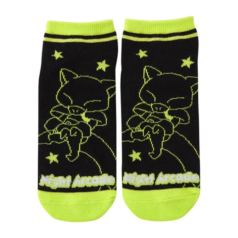 Abra Short Socks - Night Arcade - Authentic Japanese Pokémon Center Socks (cotton) 