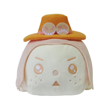 Ace Pastel Mugimugi Cushion ONE PIECE - Authentic Japanese TOEI ANIMATION Plush 