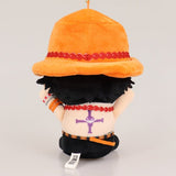 Ace Plush Keychain Banzai! - ONE PIECE - Authentic Japanese TOEI ANIMATION Mascot Plush Keychain 