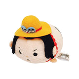 Ace Plush Mascot Mugimugi Otedama ONE PIECE - Authentic Japanese TOEI ANIMATION Mascot Plush Keychain 